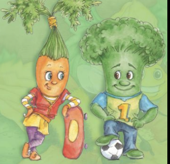 Cool Veggie Pals - DrawGPT