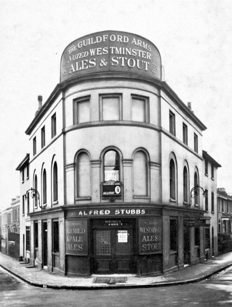 Abstract Guildford Arms Pub - DrawGPT