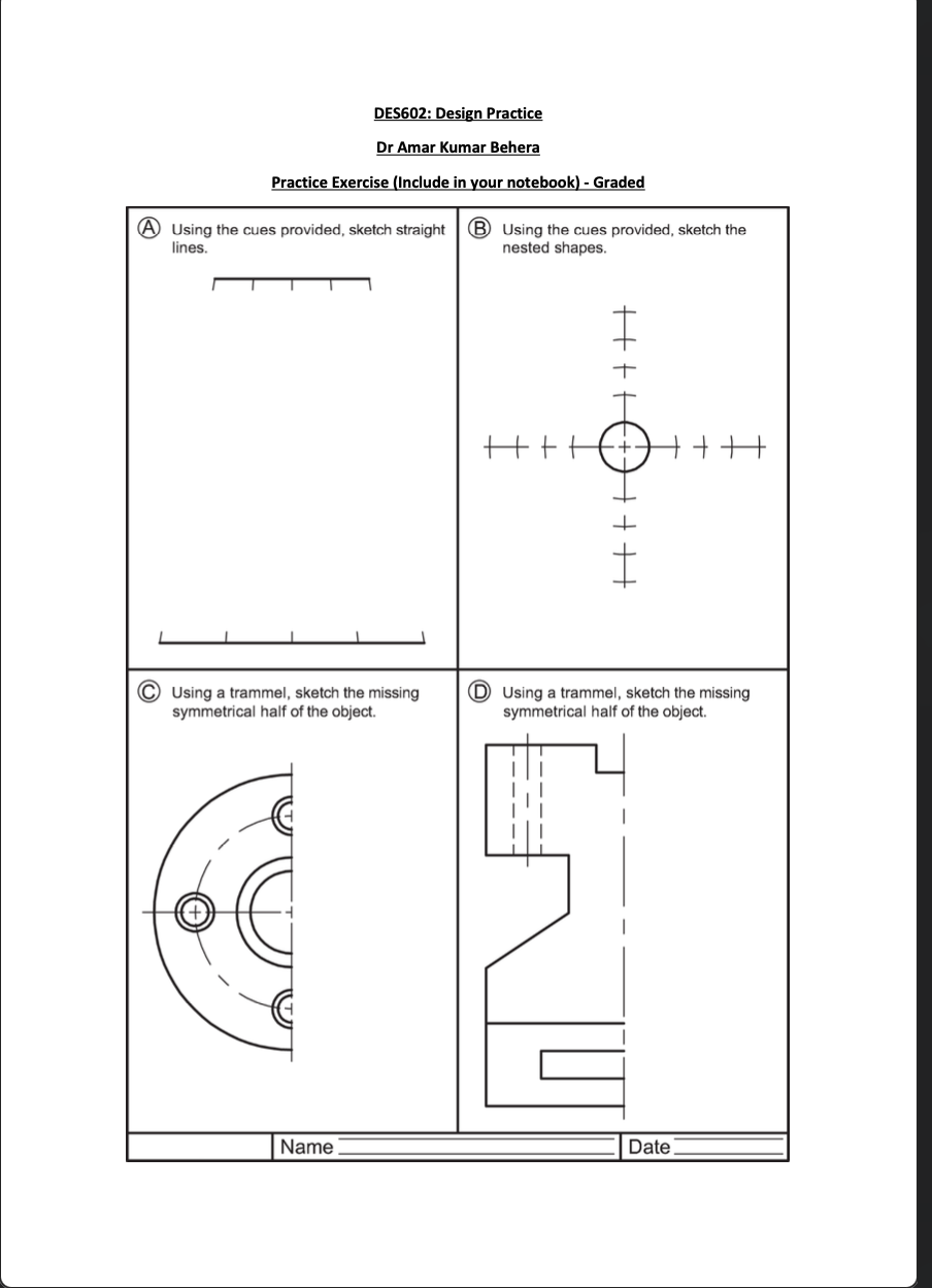Design Practice Worksheet - DrawGPT