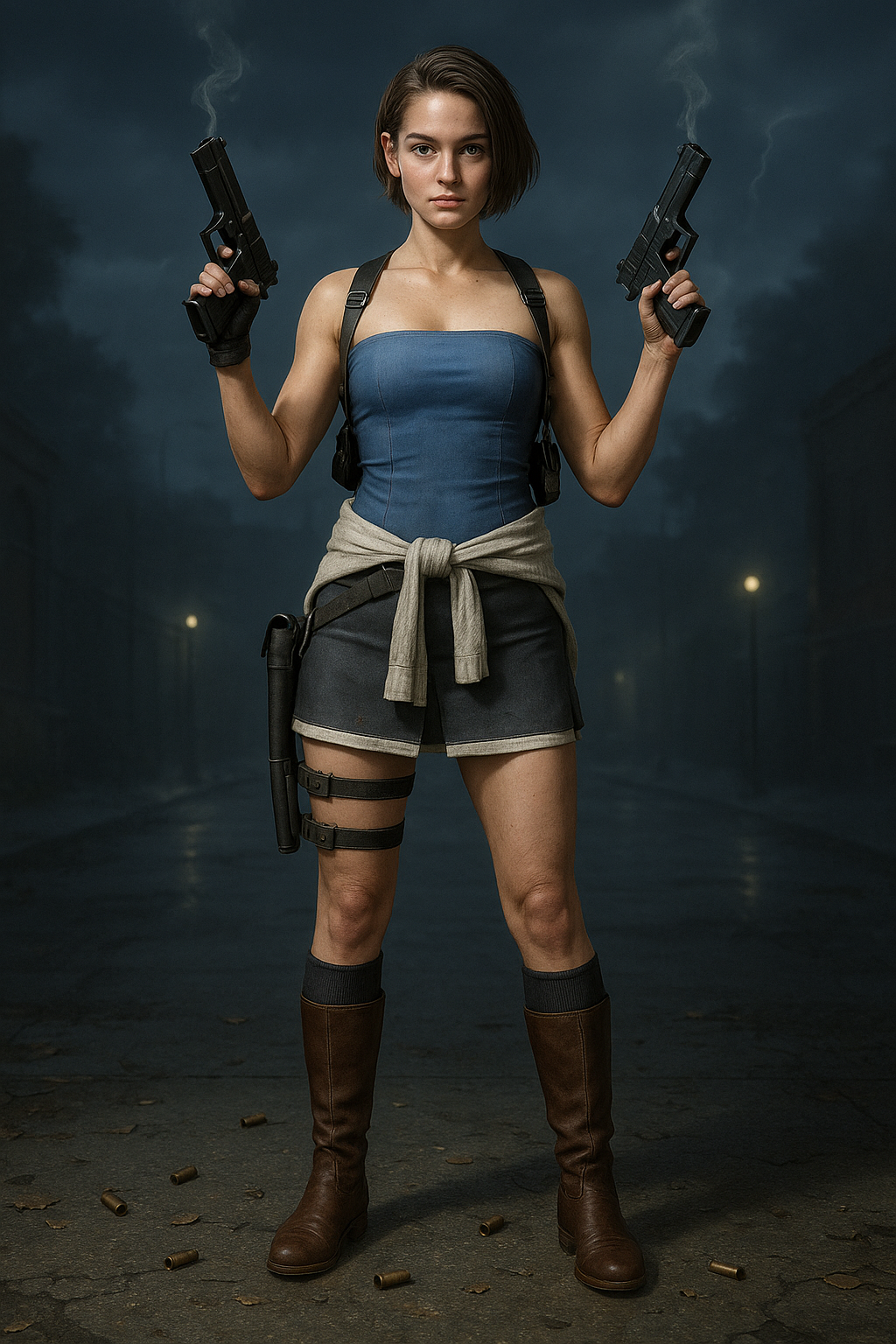 Seductive Divine Jill Valentine - DrawGPT