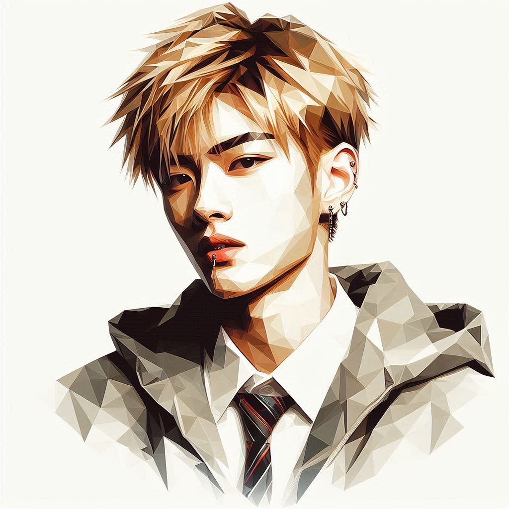 Wolf Cut Hair Edit - DrawGPT