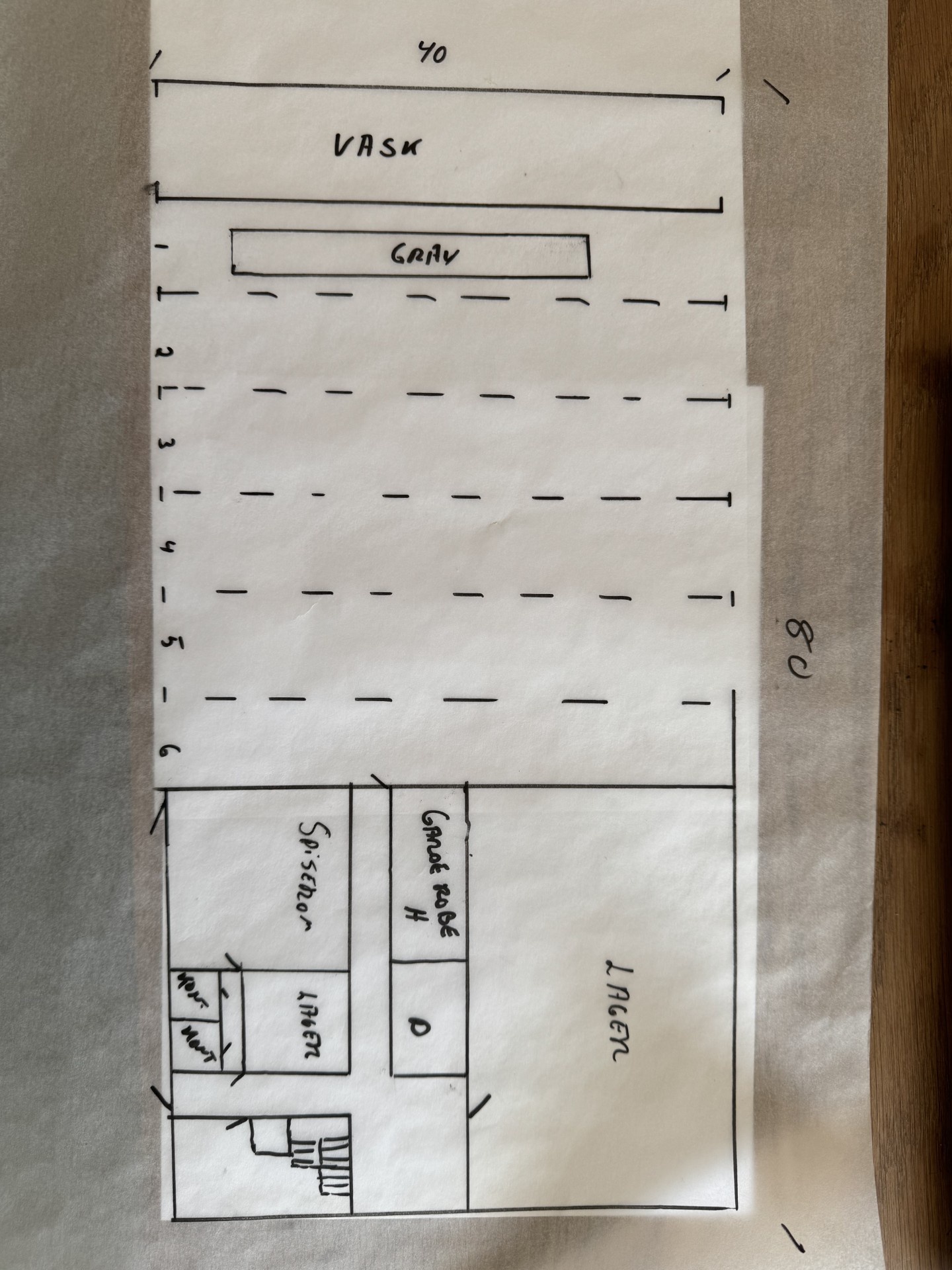 Plantegning Yutong servicestasjon - DrawGPT