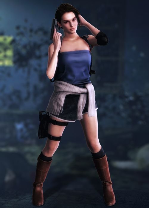 Final Jill Valentine 4K Image - DrawGPT