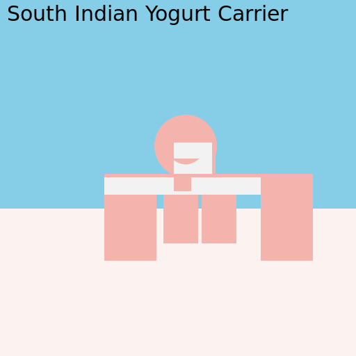South Indian Yogurt Carrier - AI Prompt #16758 - DrawGPT