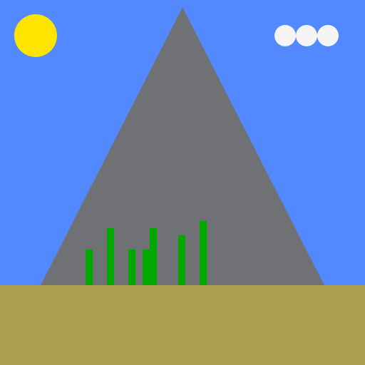 'Happy Mountains' - AI Prompt #16805 - DrawGPT