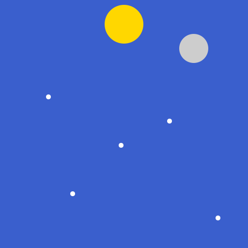 Sun, Moon, & Stars - AI Prompt #16994 - DrawGPT