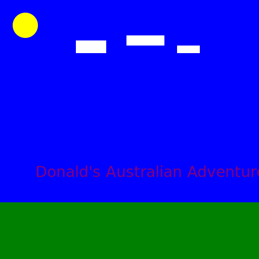 Donald Trump's Australian Adventure - AI Prompt #17466 - DrawGPT