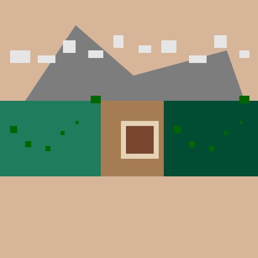 Mountains, River, House, Forest, Sky - AI Prompt #19440 - DrawGPT