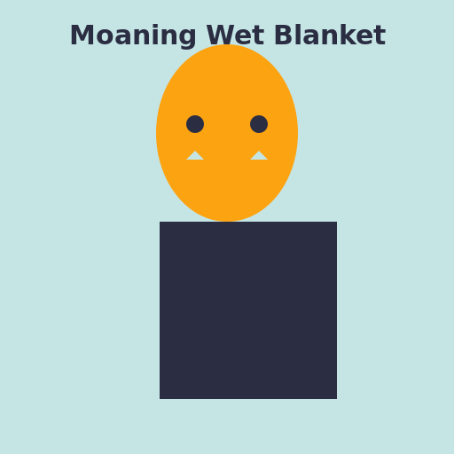 Moaning Wet Blanket - AI Prompt #20009 - DrawGPT