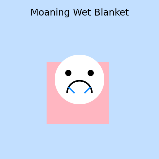 Moaning Wet Blanket - AI Prompt #20013 - DrawGPT