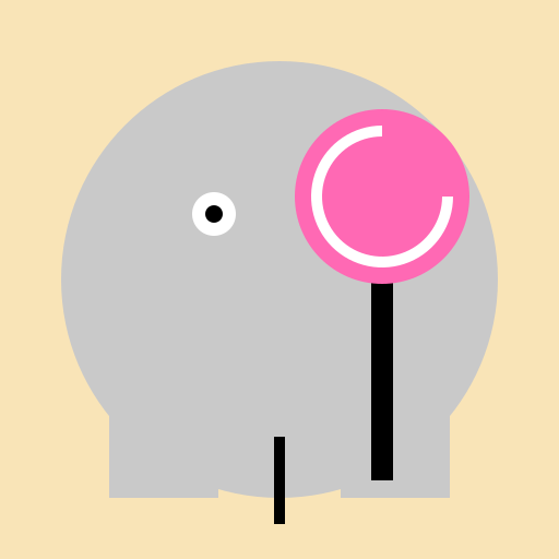 Elephant with Lollipop - AI Prompt #20401 - DrawGPT