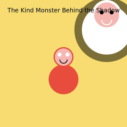 Kind Monster Behind Shadow - AI Prompt #20504 - DrawGPT