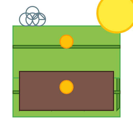 Garden Bed Frame with Two Shelves - AI Prompt #20532 - DrawGPT