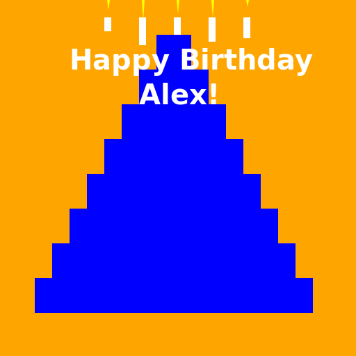 Happy Birthday Alex Poster - AI Prompt #20535 - DrawGPT