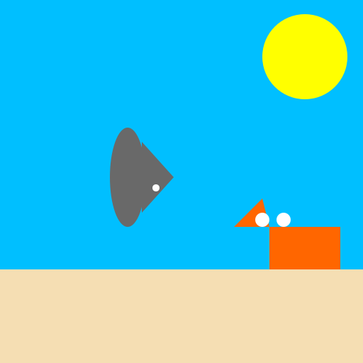 British Short Hair Cat Playing with Dolphin on the Beach - AI Prompt #20580 - DrawGPT