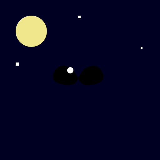 Bat in the Night Sky - AI Prompt #20901 - DrawGPT