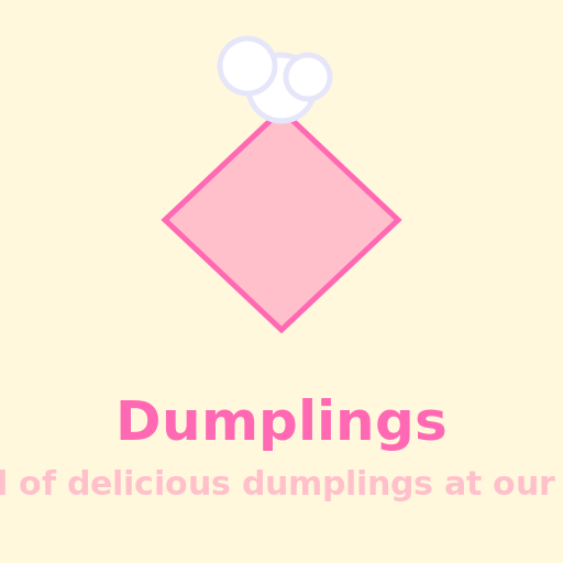 Dumplings Food Business Flyer - AI Prompt #20999 - DrawGPT