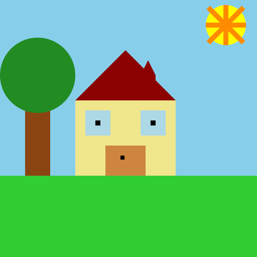 A cozy little house with a garden in front - AI Prompt #21039 - DrawGPT
