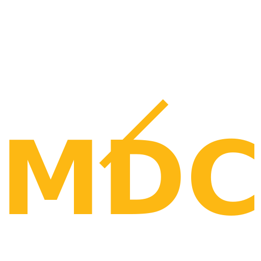 Softball line art lightning logo MDC in gold - AI Prompt #21090 - DrawGPT