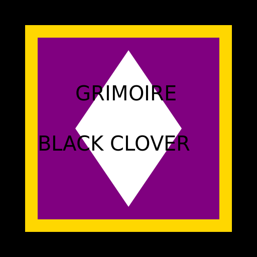 Grimoire Black Clover - AI Prompt #21256 - DrawGPT