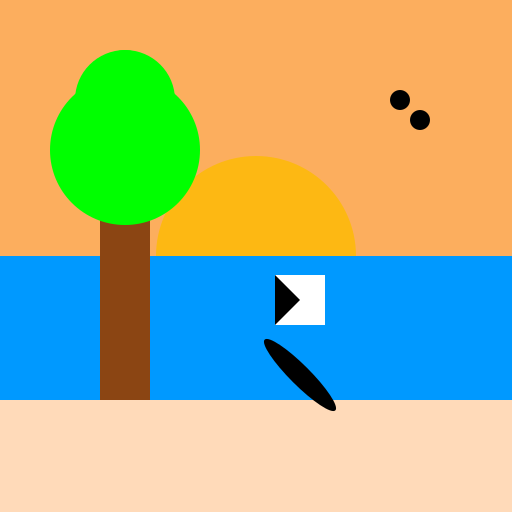 Beach with Sunset - AI Prompt #21514 - DrawGPT