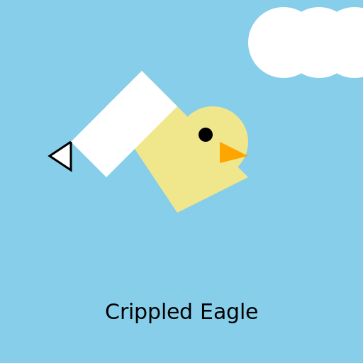 Crippled Eagle - AI Prompt #21578 - DrawGPT