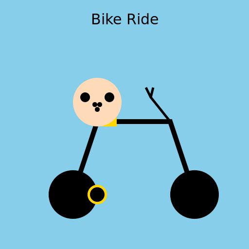 Bike Ride - AI Prompt #21772 - DrawGPT