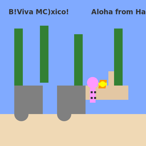 Mexican Girl on a Mini Bike with a Leopard Skin Backpack Full of Stolen Items in Hawaii with Hawaiian Thugs - AI Prompt #22033 - DrawGPT