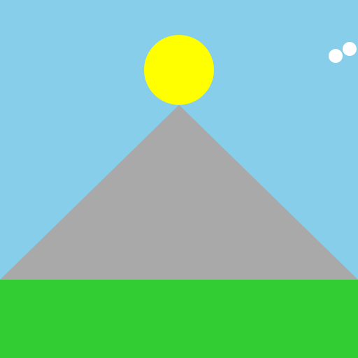 Majestic Landscape with Green Fields and a Mountain in the Background - AI Prompt #22226 - DrawGPT