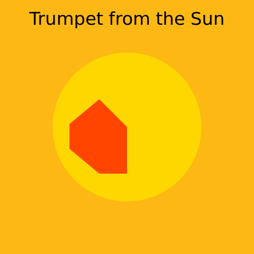 Trumpet from the Sun - AI Prompt #22450 - DrawGPT