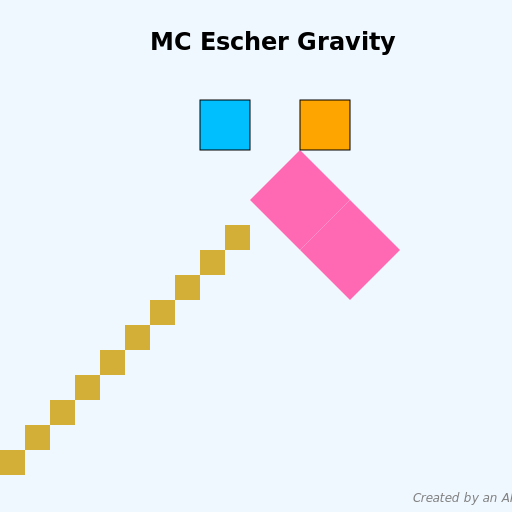 MC Escher Gravity - AI Prompt #22553 - DrawGPT