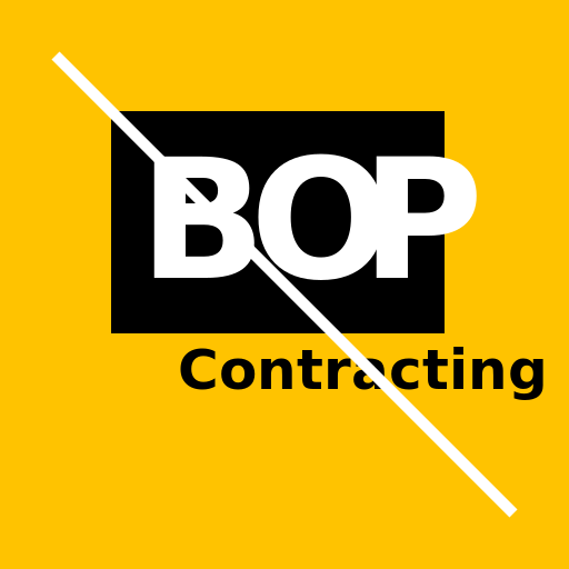 B.O.P Contracting Logo - DrawGPT