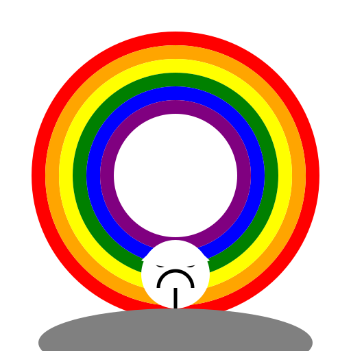 Cat with Wings Flying over a Rainbow - DrawGPT