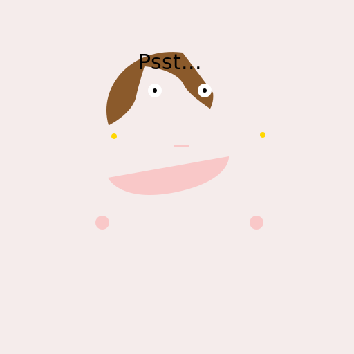 Whisper Whisper - Woman Telling a Secret - DrawGPT