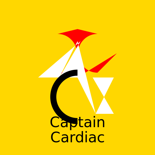 Captain Cardiac Logo - DrawGPT