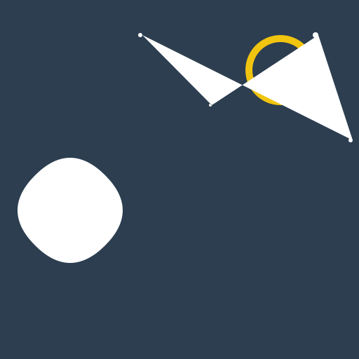 Bat in the Night Sky - DrawGPT