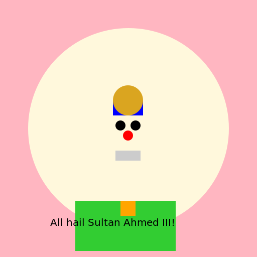 Drawing of Sultan Ahmed III of the Ottoman Empire - AI Prompt #2352 - DrawGPT