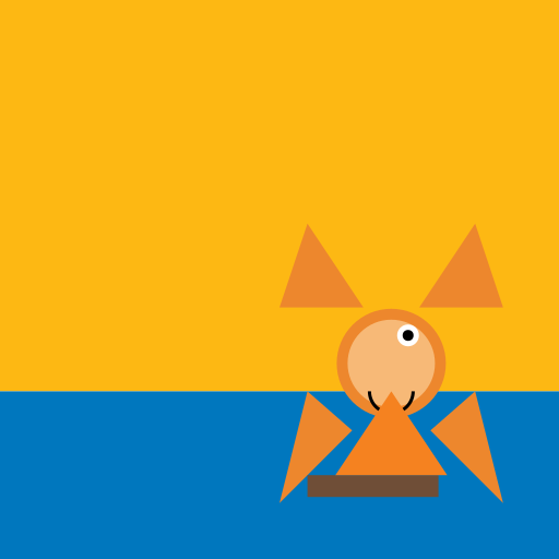 A Fox Relaxing on the Beach - DrawGPT