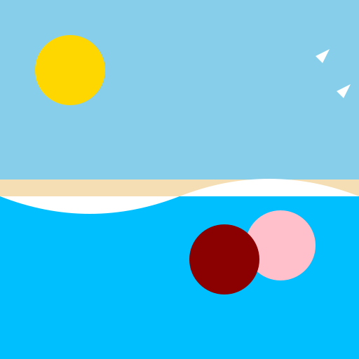 Indian girl with her boyfriend at Chennai beach - DrawGPT