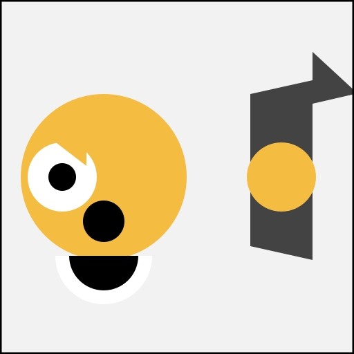 Half Robot Face Dog - DrawGPT