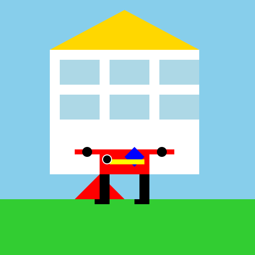 Superman as a School Police Officer - DrawGPT