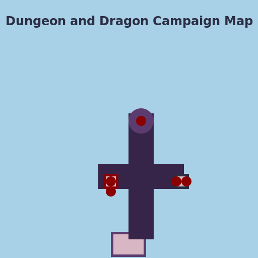 Dungeon and Dragon Campaign Map - DrawGPT
