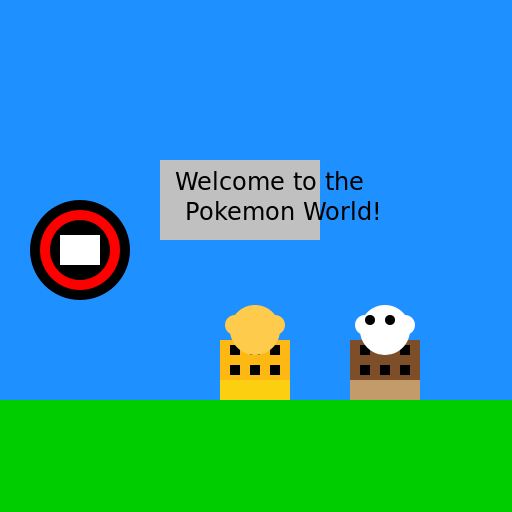 Pikachu and Ash in the Pokemon World - DrawGPT