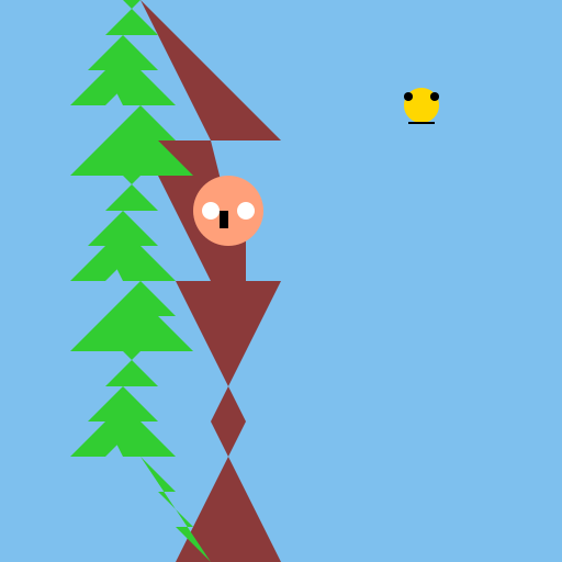 Fantasy Cat Climbing a Tree - DrawGPT