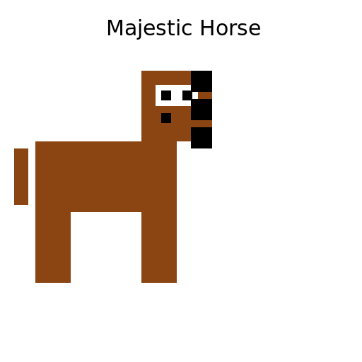Majestic Horse - DrawGPT