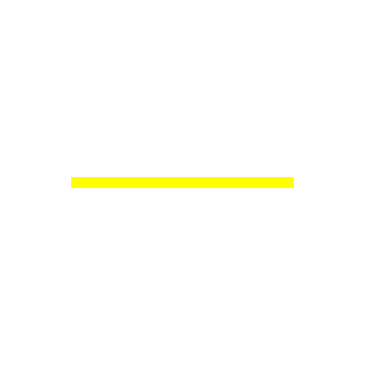 Yellow Straight Line of 4 cm - DrawGPT