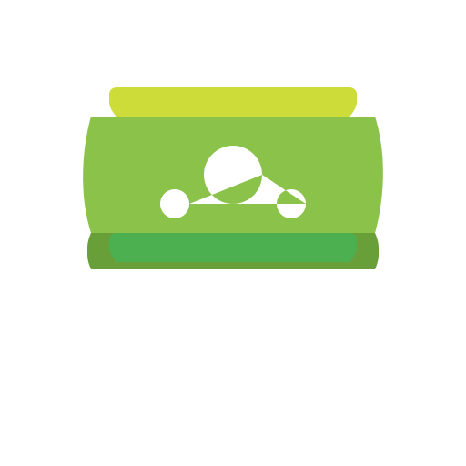 Green Science Flask Cartoon - DrawGPT