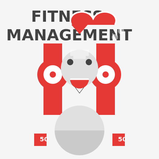 Fitness Management Logo - DrawGPT