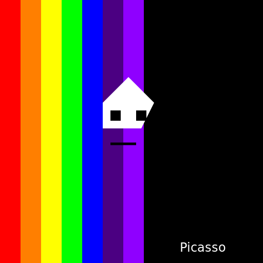 Picasso's Rainbow - DrawGPT