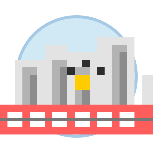 Woerzowce City with Train on Glass Dome Base - DrawGPT